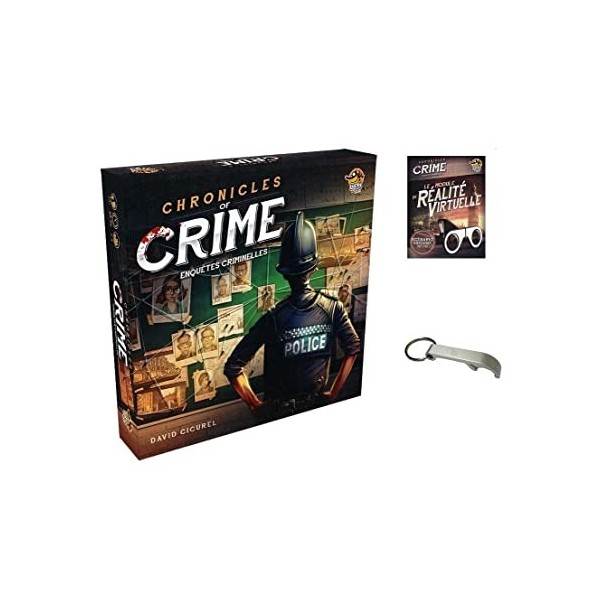 Lot Chronicles of Crime 2 Modules Réalité Virtuelle + 1 Décapsuleur Blumie 2 Modules 