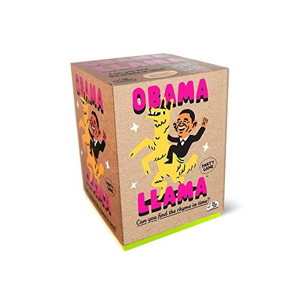 Obama Llama: Celebrity Rhyming Party Game by Big Potato