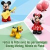 LEGO 10941 Duplo Disney Le Train d’Anniversaire de Mickey et Minnie Jouet pour Enfant de 2 Ans et Plus avec Train et Figurine