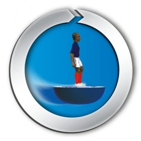 Megableu- World Soccer International Subbuteo FFF-Jeu de Table-Vivez la Passion du Football-Dès 6 Ans, 678325, Multicolore