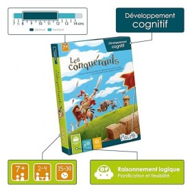 Placote - Les conquérants - Jeu éducatif - Jeu dapprentissage pour Les stratégies de Planification - Jeu de Plateau pour Les