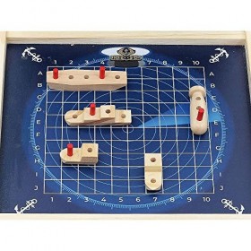 Vilac- Bataille navale Marine Nationale, 9307, Multicolore