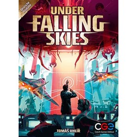 CZ114 - Under Falling Skies, Jeu de société, 1+ Joueurs, dès 10 Ans édition Allemande 