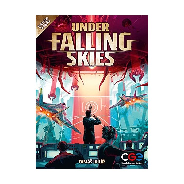 CZ114 - Under Falling Skies, Jeu de société, 1+ Joueurs, dès 10 Ans édition Allemande 