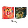 Lot De 2 Jeux de Voyage Saboteur La Mine Se Rebelle + Zik Nouvelle Edition + 1 Décapsuleur Blumie Saboteur + Zik 