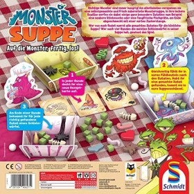 Schmidt Spiele- Monster Soupe Monstre, Jeu Familial pour Enfants et Adultes, 40627