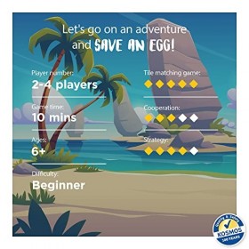 Thames & Kosmos | 697945 | Dodo | Bienvenue dans Le Royaume de lîle de Mangalopanésie | 2 à 4 Joueurs | À partir de 6 Ans