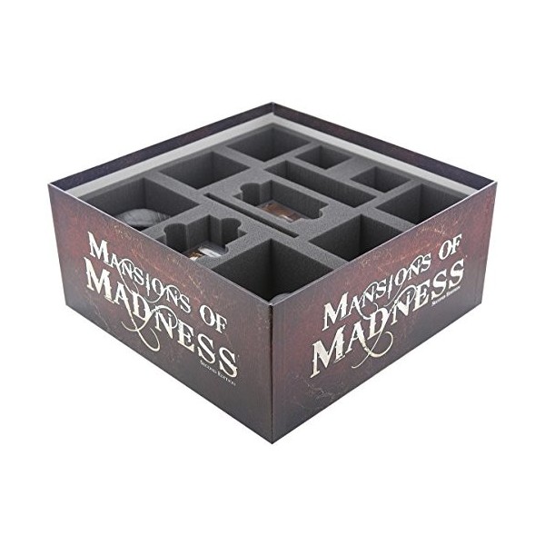 Feldherr Set de Plateaux en Mousse Compatible avec Coffret de Jeux de société Mansions of Madness Second Edition