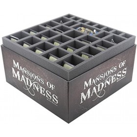 Feldherr Set de Plateaux en Mousse Compatible avec Coffret de Jeux de société Mansions of Madness Second Edition