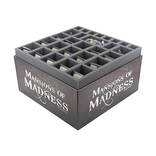 Feldherr Set de Plateaux en Mousse Compatible avec Coffret de Jeux de société Mansions of Madness Second Edition