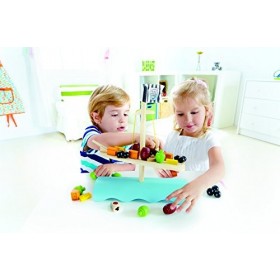 Hape - E5521 - Bambou - Jeu De Société en Bois - Océan Déchaîné