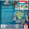 Schmidt Spiele 49389 Jurassic World, Retour à Isla Nubar, Deckbuilding et Jeu de société, Multicolore
