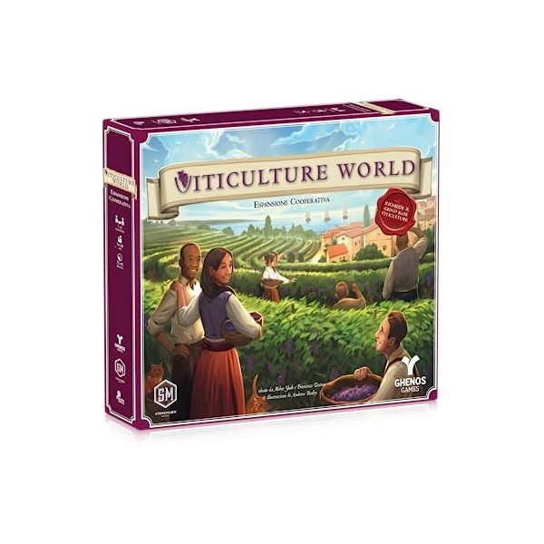 Viticulture World Jeu de plateau en italien