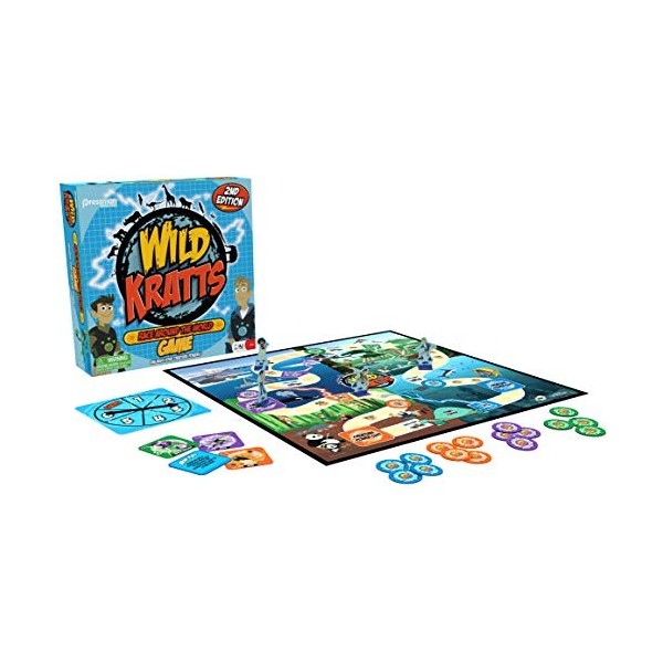 Wild Kratts Race Around the World Board Game by Pressman Toys