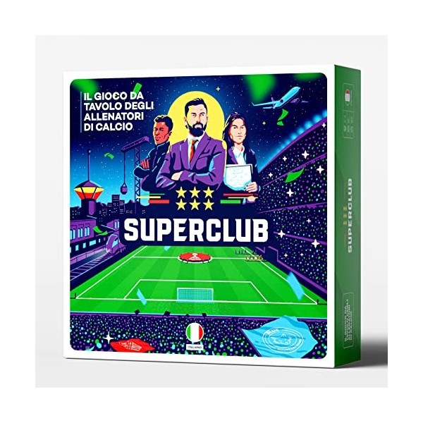 SUPERCLUB – Il Gioco da tavolo Degli allenatori di Calcio