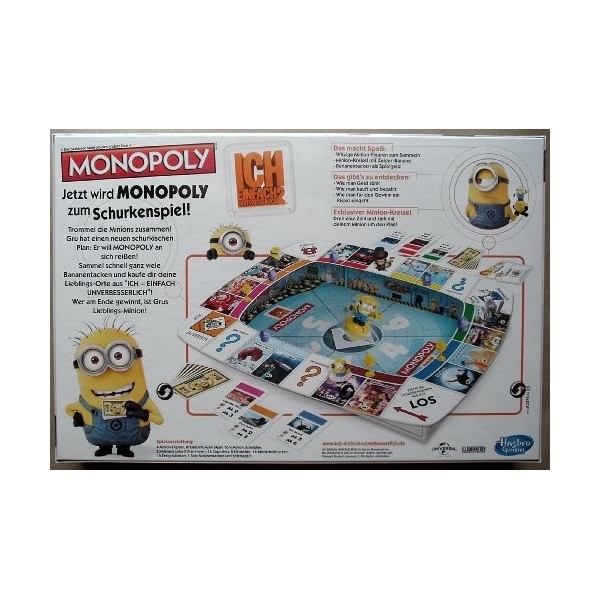 Monopoly Despicable Me 1 Board Game/ich einfach unverbesserlich - German EDITION - Hasbro