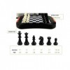 QIAOLI Échecs Type de tiroir Magnétique Plastics International Échecs déchecs Portables Jeu de Cartes Portables Pliants Boar