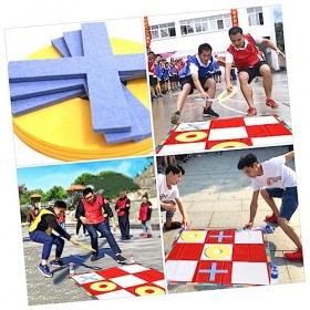 Totority 1 Ensemble Se Précipiter Trois Enfants Jouets Éducatifs Jouets De Porte Jouets De Jeu en Plein Air pour Les Enfants 