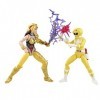 Power Rangers Lightning Collection Mighty Morphin Yellow Ranger vs. Scorpina Lot de 2, F2046, Multicolore