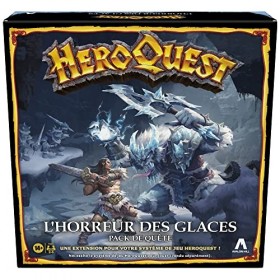 Avalon Hill HeroQuest, Extension Lhorreur des glaces, jeu de style donjon, 2 à 5 Joueurs, dès 14 Ans, système de jeu HeroQue