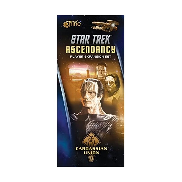 Gale Force Nine Jeu de société Star Trek Ascendancy Cardassian Extension, ST002, Multicolore