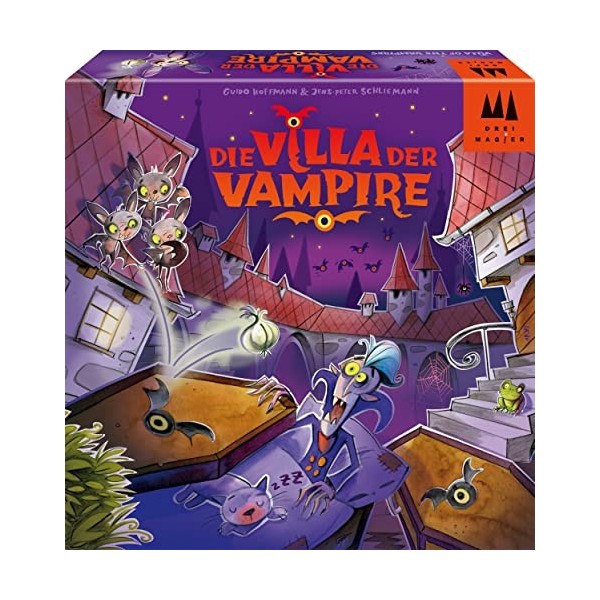 Schmidt Spiele Villa des Vampires, Jeu denfant Trois Magiciens, 40891