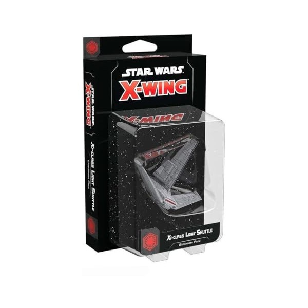 Fantasy Flight Games - Star Wars X-Wing Second Edition: First Order: XI-Class Light Shuttle Expansion Pack - Miniature Game