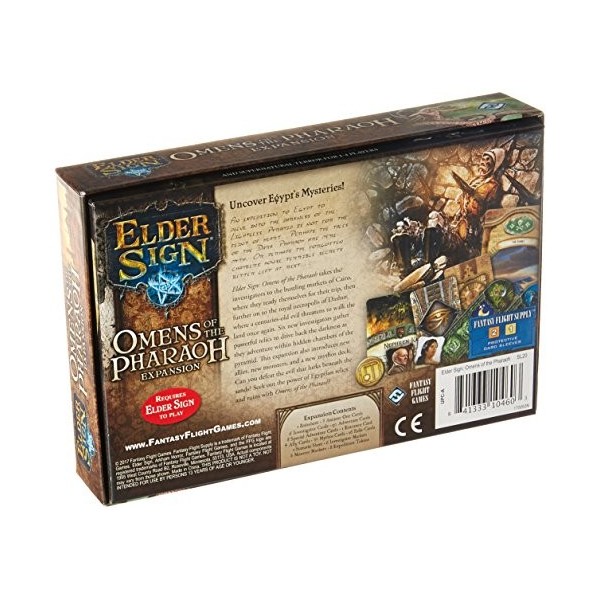 Fantasy Flight Games FFGSL20 Panneau Omens du Pharaon Elder Multicolore - version anglaise