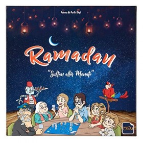 MiSu Games I Ramadan - Sultan Aller Monate I Gesellschaftsspiel / Quizspiel rund um Islam und Ramadan für die ganze Familie a