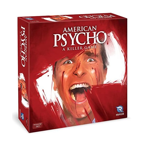 Renegade Game Studios American Psycho: A Killer Game - Un jeu de prise de tours, à partir de 14 ans, 2 à 5 joueurs, 45 à 60 m