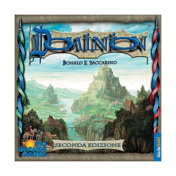 Giochi Uniti - Dominion Nasce Un Regno, Jeu de Cartes Non collectionnables, Édition Italienne, GU740