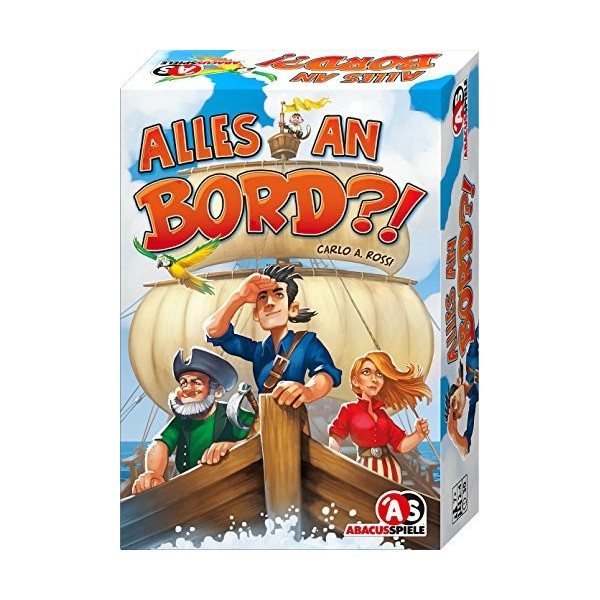 Abacus Spiele ABACUSSPIELE 04181 - Tout à Bord ?!, Jeu Familial, Jeu de Ponte, Argent