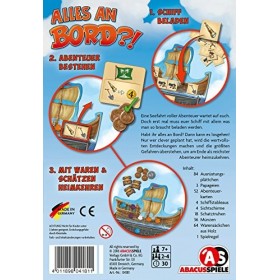 Abacus Spiele ABACUSSPIELE 04181 - Tout à Bord ?!, Jeu Familial, Jeu de Ponte, Argent