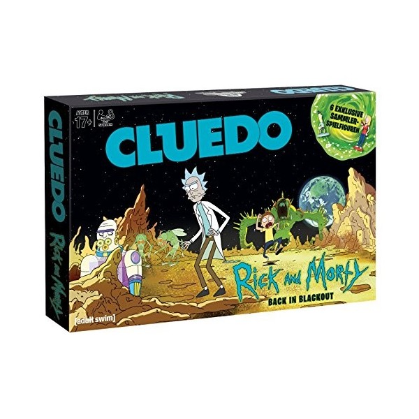 Winning Moves Cluedo - Rick et Morty - Version Allemande