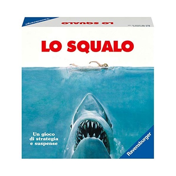 Ravensburger - Le Requin, Jeu Familial, Jeu de stratégie, 2 à 4 Joueurs, 12 Ans et Plus