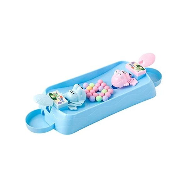 Gadpiparty 2 Pièces Puzzle Jouets Grenouilles Gloutonnes Manger des Haricots Grenouilles Gmae Manger des Perles Gourmandise G