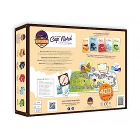 explora van Mission Cap Nord - Jeu De Société 3 en 1 : Plateau, Cartes et Quiz - Fun et Éducatif - 226 Cartes - De 2 à 5 Joue