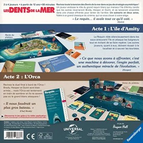 Ravensburger - Les Dents de la mer - Film culte Spielberg - Jeu de stratégie - 26833-2 à 4 Joueurs - Adultes et Enfants à par