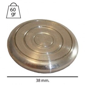 CADENAS ® - Jeu de la Grenouille ou Jeu de Tonneau : 10 Palets ou disques en Acier.