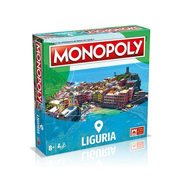 Hasbro Winning Moves - Les Plus Beaux Villages dItalie, Ligurie, édition Italienne, Villages|