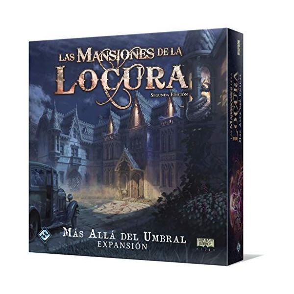 Fantasy Flight Games - Les Mansions de la Lèvre : Plus Allá Del Umbral - Expansion - Espagnol FFMAD23 