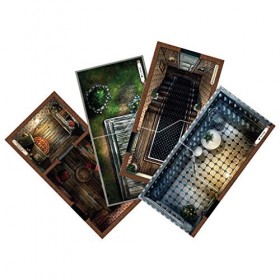 Fantasy Flight Games - Les Mansions de la Lèvre : Plus Allá Del Umbral - Expansion - Espagnol FFMAD23 