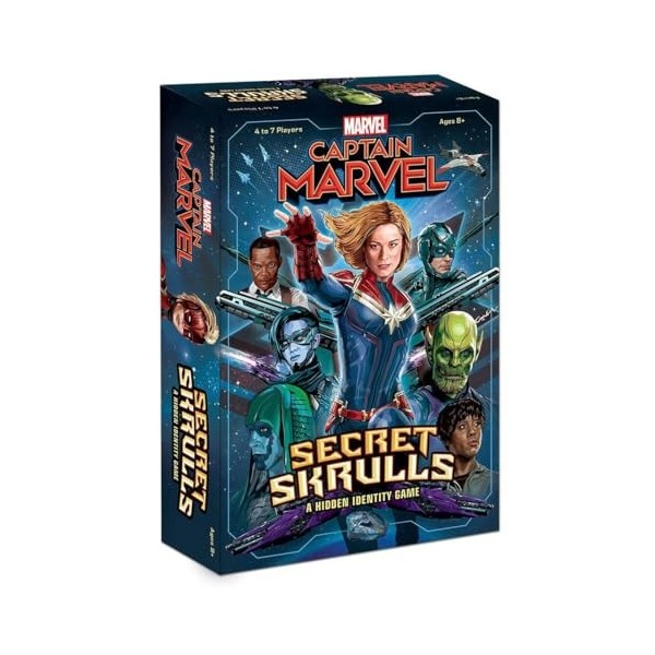 USAopoly USOBN011576 Captain Marvel - Secret Skrulls, Couleurs mélangées - version anglaise