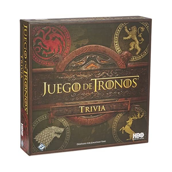 Jeu de Game of Thrones - trivia - Fantasy Flight Games ffhbo10 - version espagnole