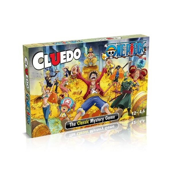 Winning Moves Jeu de détective social Cluedo One Piece Version anglaise