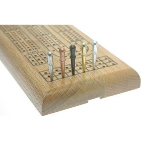 Jesters toys & games Lot de 3 piquets de cribbage Columbia en aluminium 35 mm