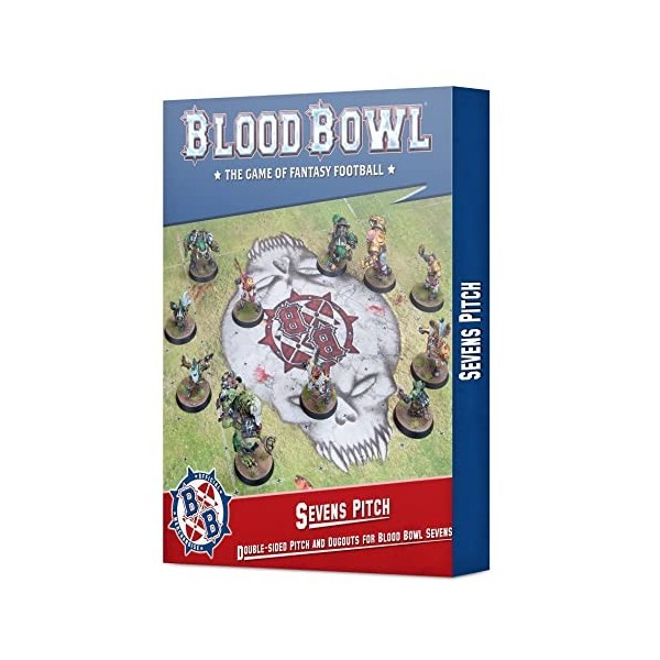 Games Workshop Blood Bowl - Seconde Saison : Terrain de Blood Bowl à Sept Noir