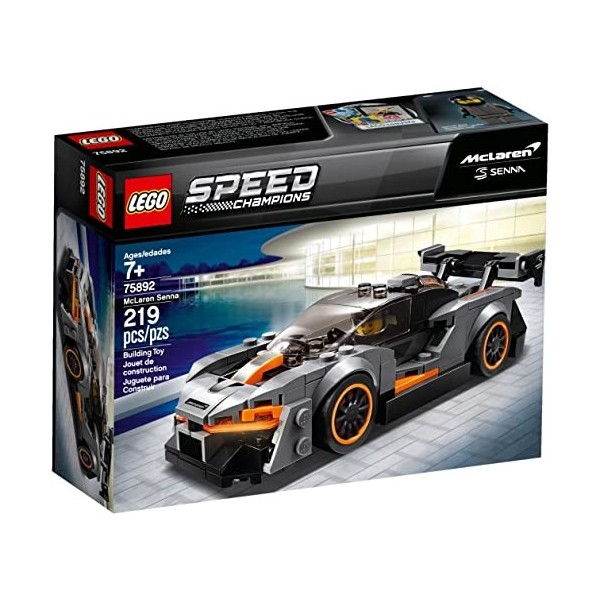 LEGO 75892 Speed Champions McLaren Senna, Set de Construction, modèle de Pack dextension Forza Horizon 4