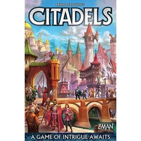 Z-Man Games,Various,ZMGZC01, Citadels Revised Edition , Board Game , Ages 10+ , 2-8 Players , 30-60 Minutes Playing Time