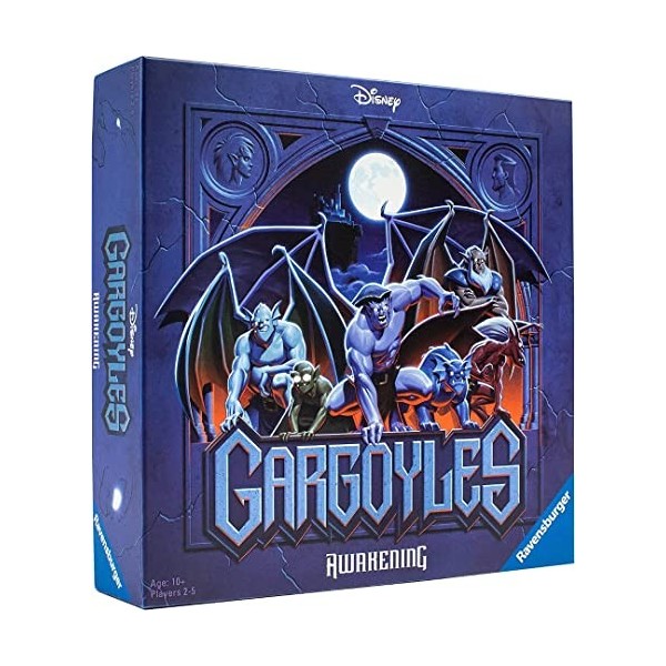 Ravensburger Disney Gargouilles – Jeux de stratégie familiale immersifs pour Enfants et Adultes à partir de 10 Ans